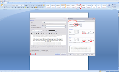 create a 0.5 first line indent in word
