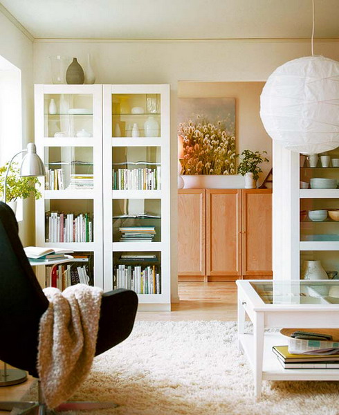 Cómo organizar una Biblioteca en el Living Room - Sala de Estar - Salon