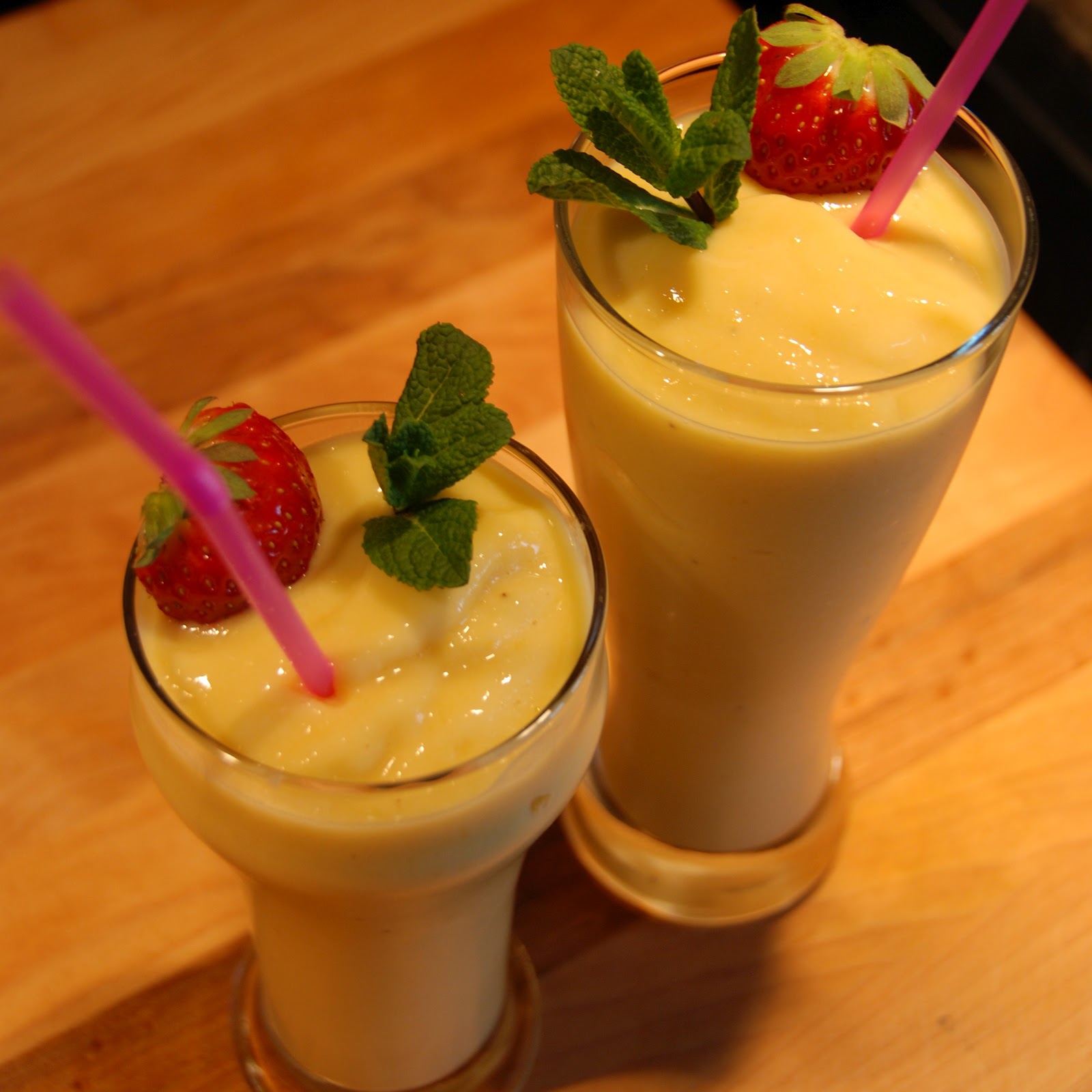 dorian allyn in the kitchen One Mango Smoothie Comin' Right Up