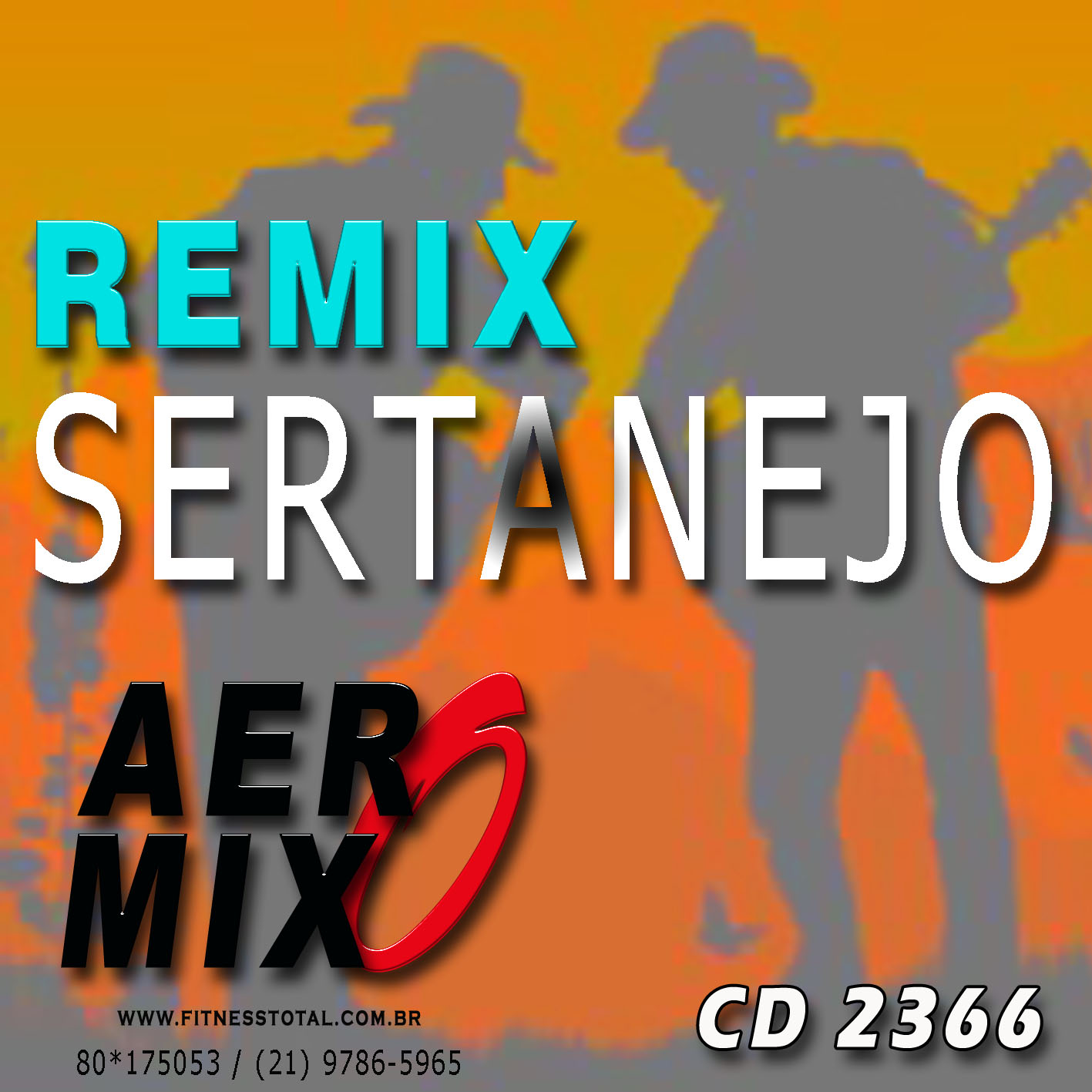 Studio Aeromix Music Fitness CD 2366 SERTANEJO REMIX