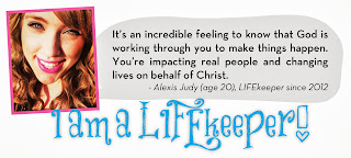 Alexis is a LIFEkeeper - join her!