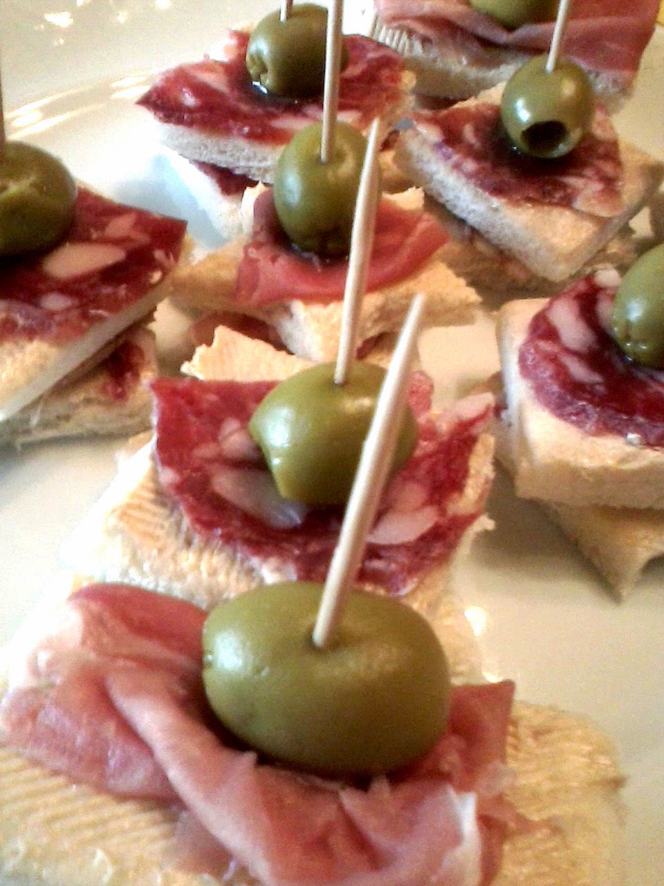 Cucina casalinga per imbranati Tartine prosciutto crudo e salame