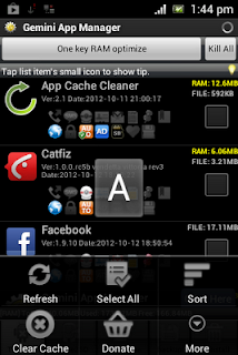 Setting Gemini App Manager Setting Gemini App Manager