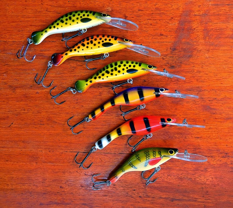 Deep River Lures Lures for Barramundi , and some for Murray Cod