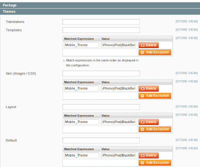 Mobilize your Magento Store Admin Settings