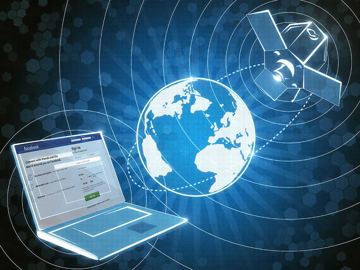 The Internet can share information with high transfer speed and reliability.