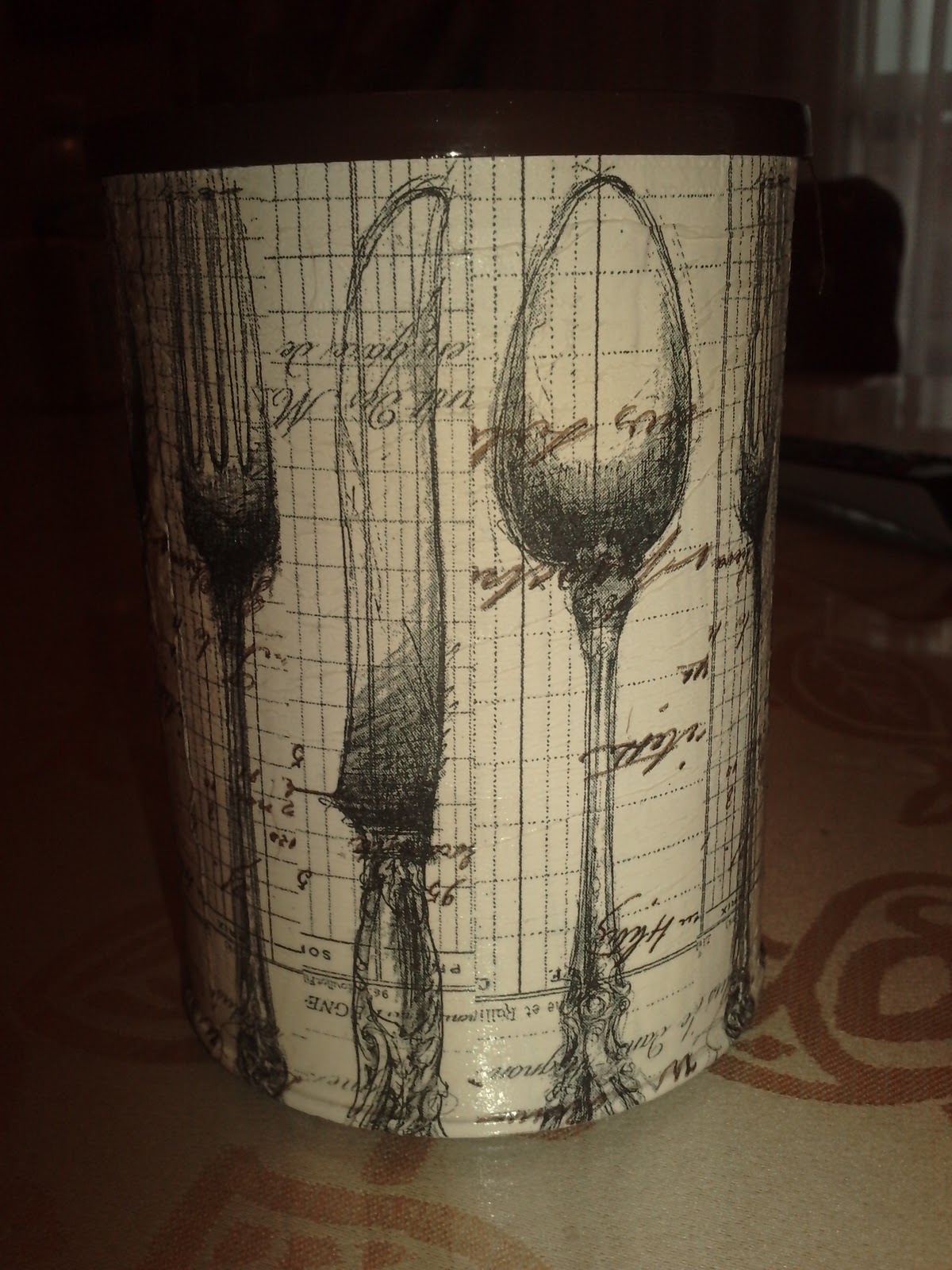 El Blog de Manoly: RECICLANDO BOTE PARA CAFÉ