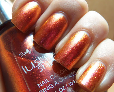 Sally Hansen Lustre Shine Lava Swatch