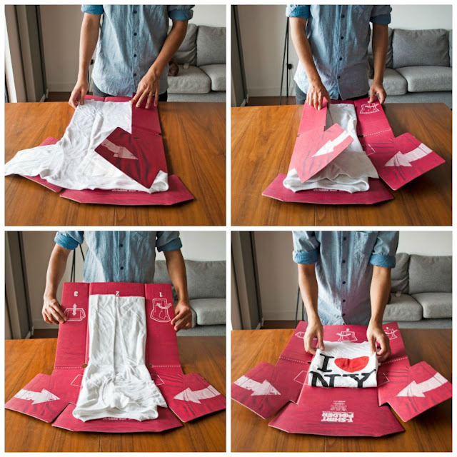 Cara mudah Lipat BajuSuatu Perjalanan