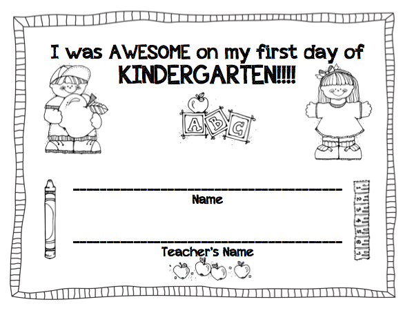 Worksheets First Day Of Kindergarten Worksheets first day of kindergarten worksheets 17 best images about school on pinterest day