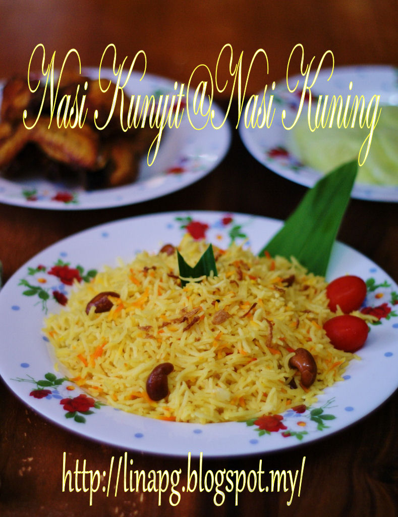 Teratak Mutiara Kasih Resepi Nasi Kunyit At Nasi Kuning