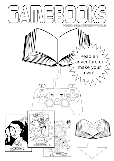 Gamebooks classroom poster