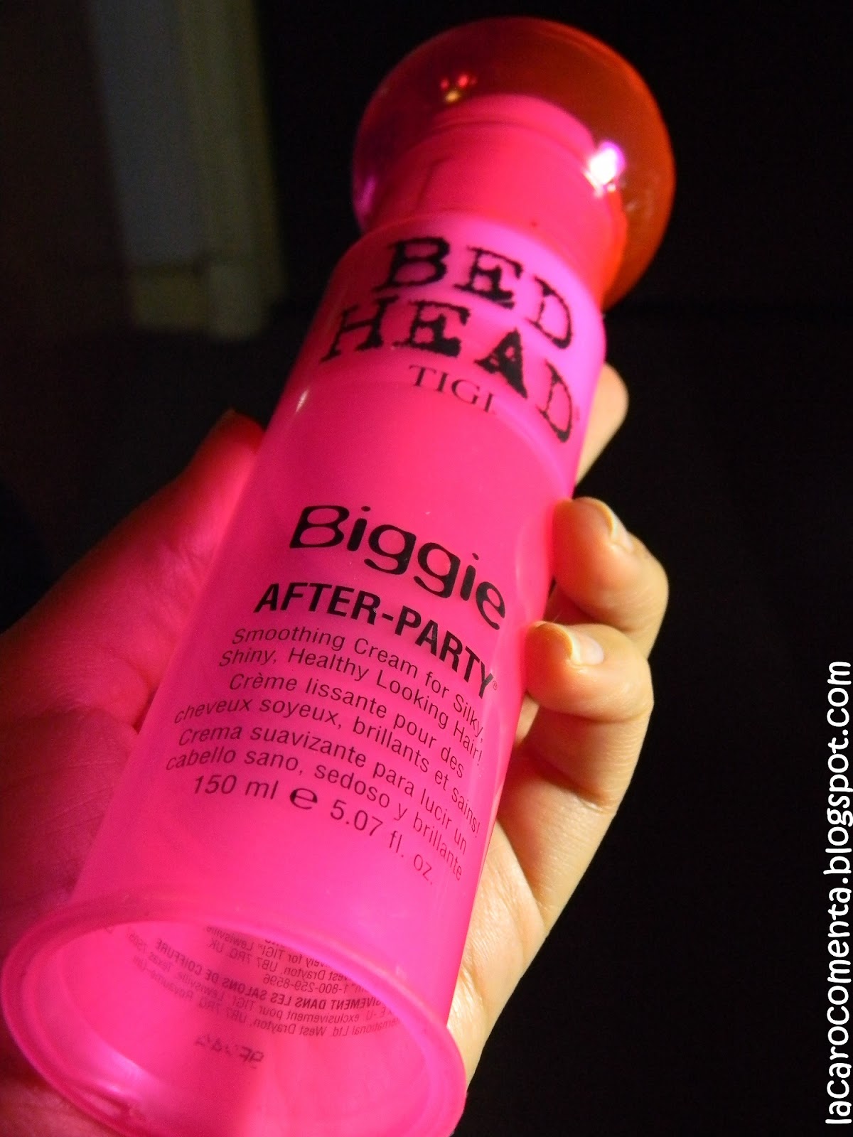 La Caro comenta Tigi Bed Head, After party