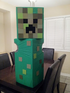Creeper costume Creeper costume, Minecraft, Halloween, homemade costume