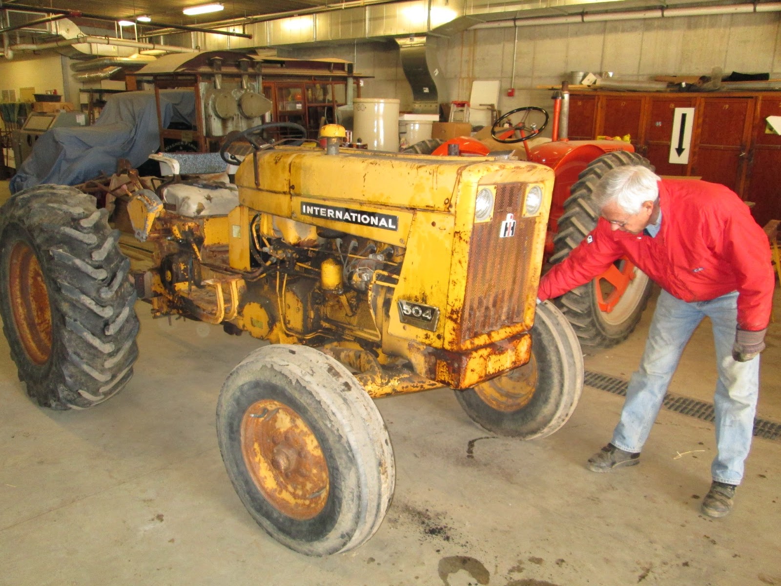 Wagner Feed Spring Tractor Restoration Project 3