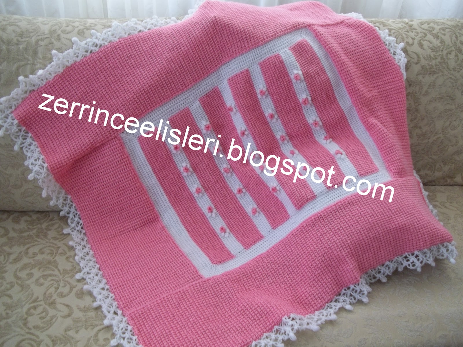 zerrinceelisleri TUNUS İŞİ BEBEK BATTANİYESİ…..BABY BLANKET zerrinceelisleri TUNUS İŞİ BEBEK BATTANİYESİ…..BABY BLANKET