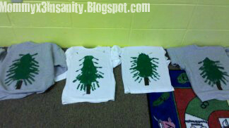 Mommy x 3= Insanity: Oh Christmas Tree Shirt, Oh Christmas Tree Shirt How Lovely Are Your Branches