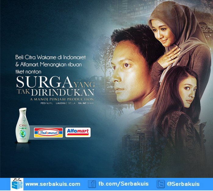 Kuis Berhadiah Total 1100 Tiket Film Surga Yang Tak Dirindukan Kuis Berhadiah Total 1100 Tiket Film Surga Yang Tak Dirindukan