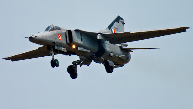 Three squadrons of the vintage single-engine Soviet Union origin MiG-21 and MiG-27 are being phased out as planned this year MiG-27 Flogger