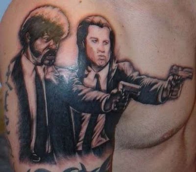 filmes, tatuagens, imagens, cinema, pulp fiction tempo de violencia, 25 tatuagens baseadas em filmes, arte corporal cinematográfica filmes, tatuagens, imagens, cinema, pulp fiction tempo de violencia, 25 tatuagens baseadas em filmes, arte corporal cinematográfica, eu adoro morar na internet