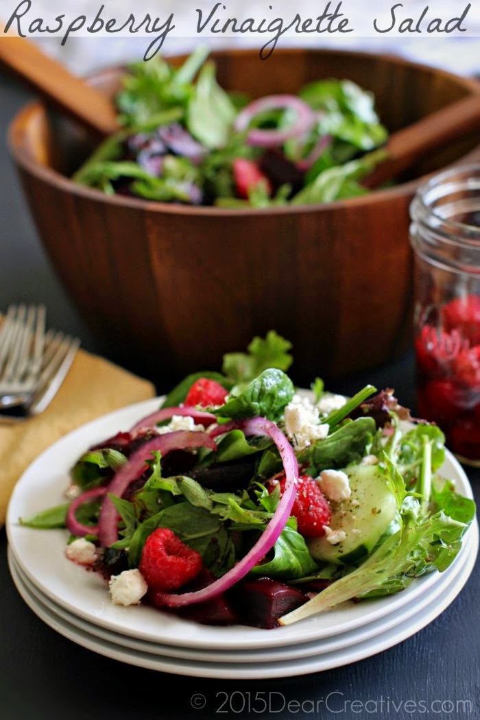 http://penneylane.com/salad-with-homemade-vinaigrette/