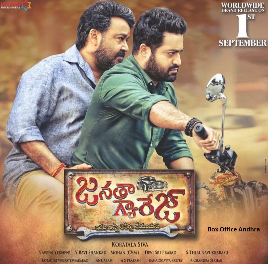 Janatha Garage Collections Box Office Andhra