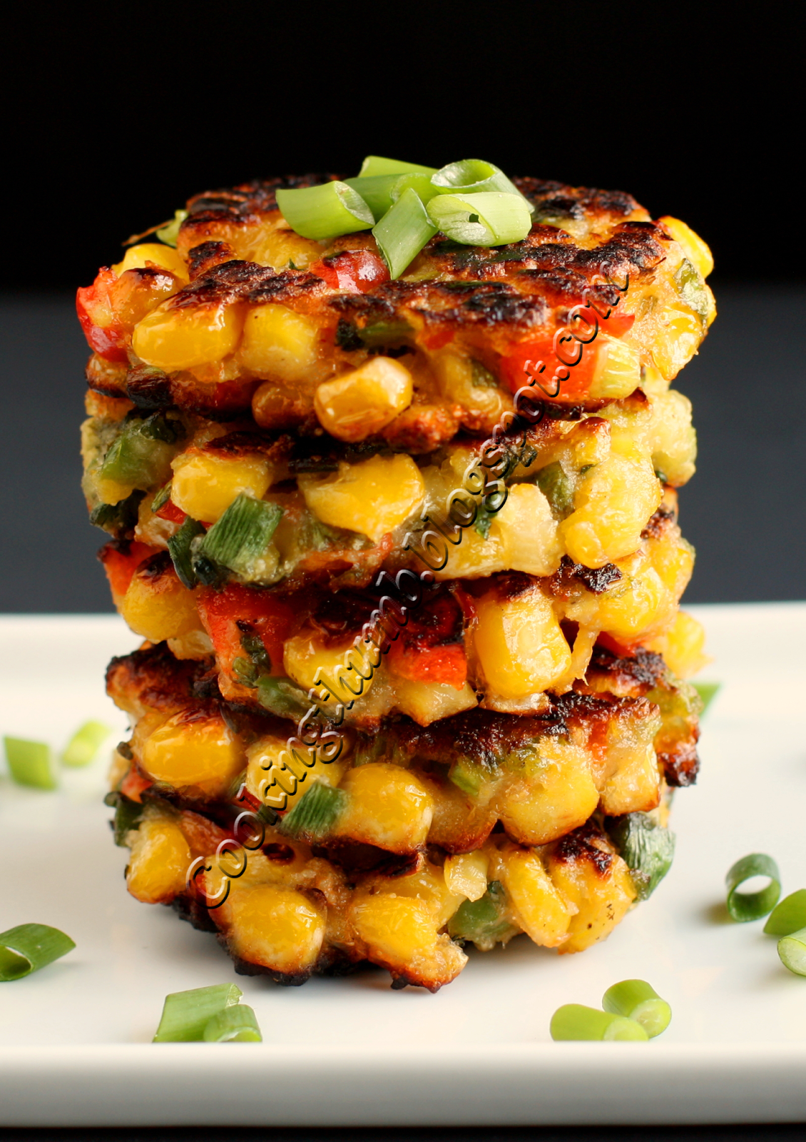 Spicy Corn Fritters