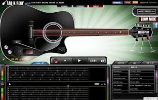Căntă la chitară online - Tab and Play