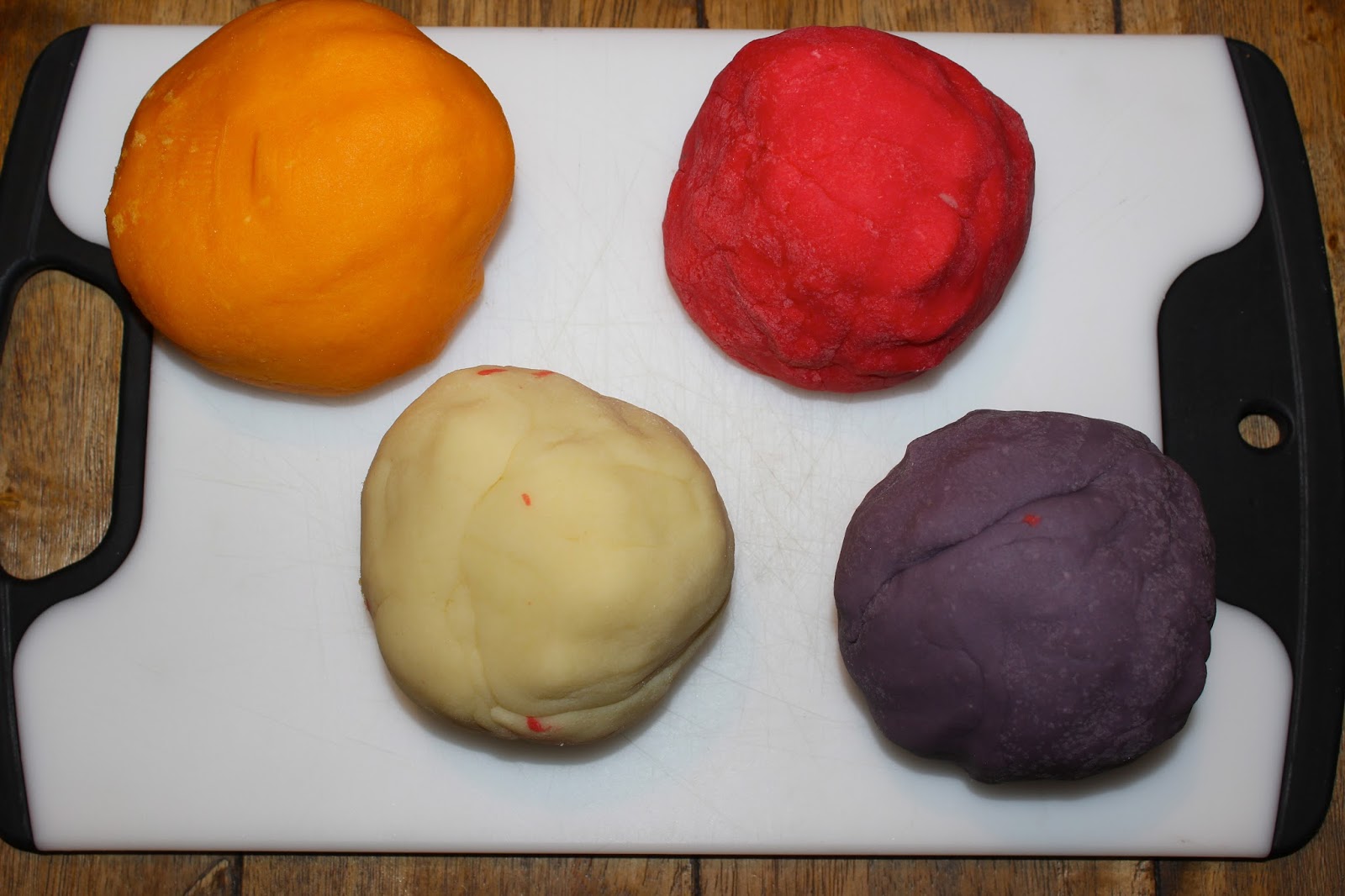 Homemade KoolAid Playdough (recipe) Three Sisters and Us
