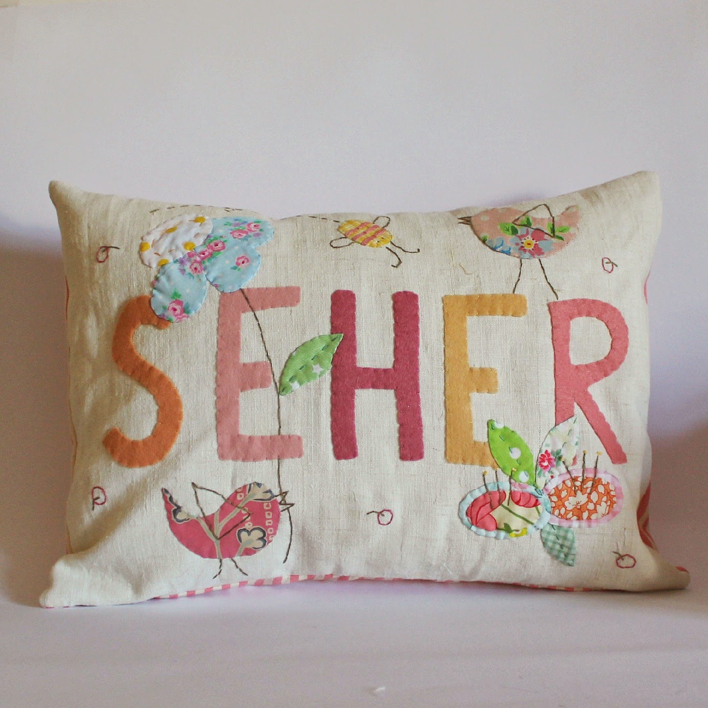 Roxy Creations Name pillow slips