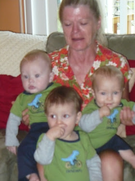 Grandma and cousins