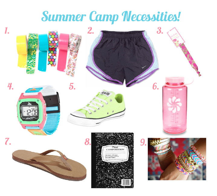  Summer Camp Packing Necessities