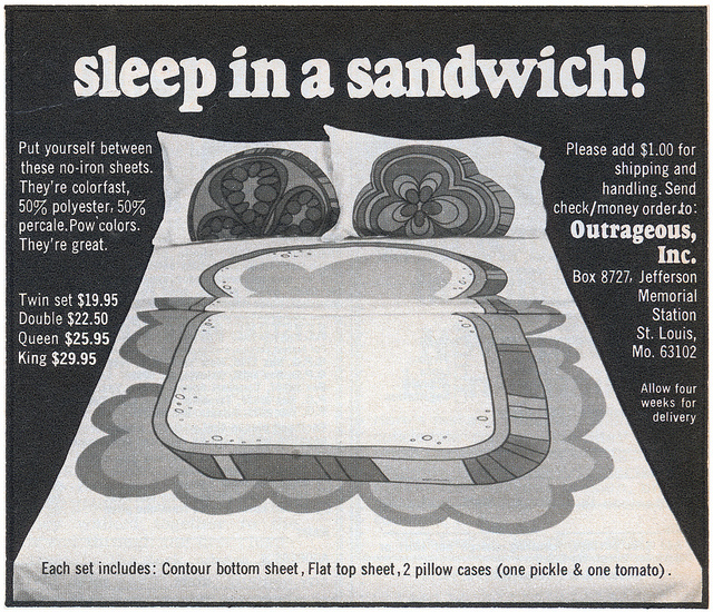 Vintage Bedding Adverts vintage everyday