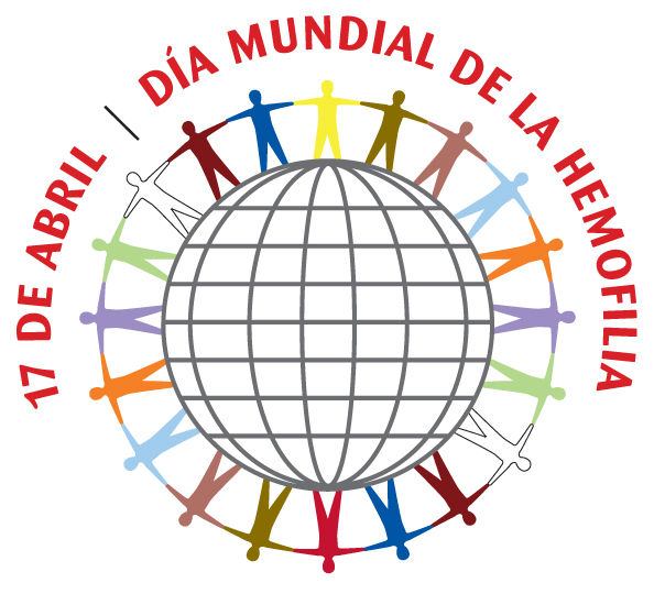 Logo día mundial de la hemofilia