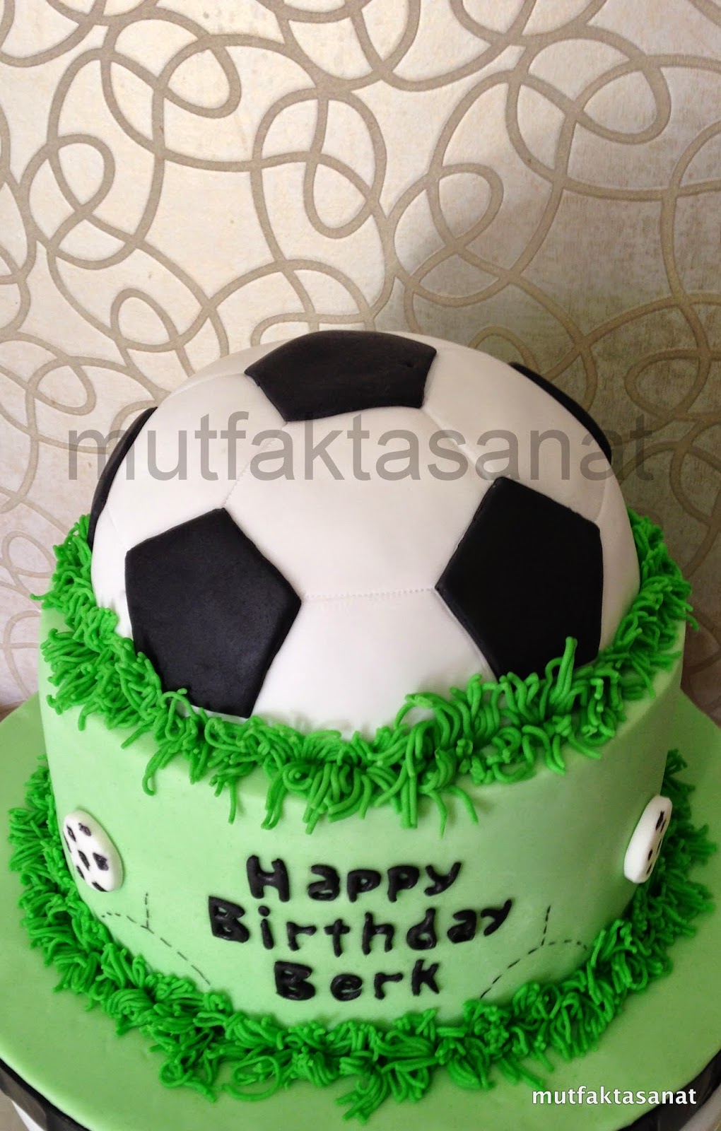 mutfaktasanat Futbol Temalı Pasta
