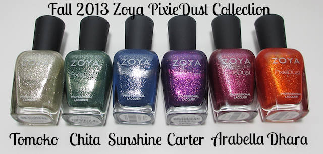 Fall 2013 Zoya PixieDust Collection Fall 2013 Zoya PixieDust Collection