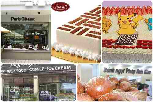 Tổng hợp những tiệm bánh ngọt ngon ở Hà Nội, cua hang banh, bakery shop, banh ngot, banh kem tuoi, banh kem lanh, diem an uong ngon