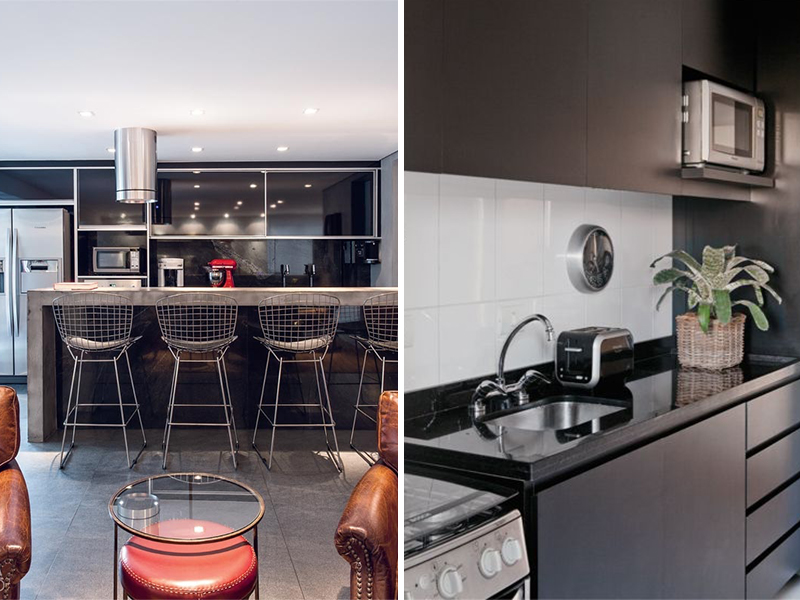 Preto na decoração de cozinhas Vida Louca de Casada Blog sobre decoração, # Armario De Cozinha Ribeirao Preto Preto na decoração de cozinhas Vida Louca de Casada Blog sobre decoração, # Armario De Cozinha Ribeirao Preto