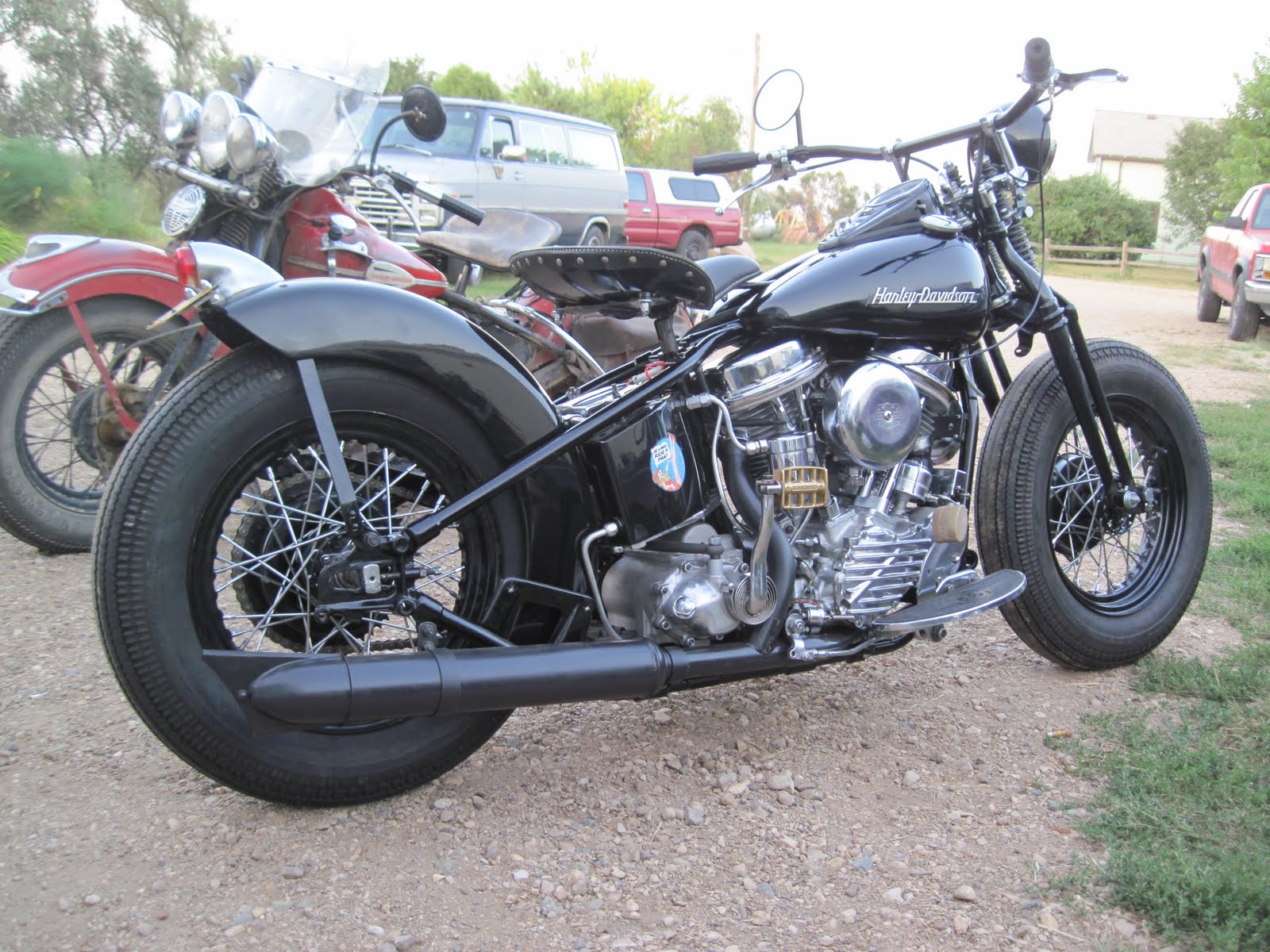 Harley Davidson Panhead 1953