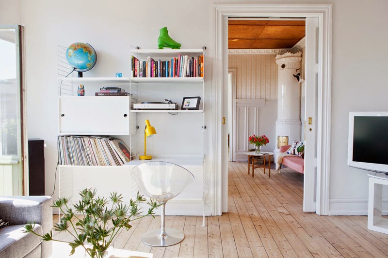 Apartamento nórdico lleno de clásicos del diseño