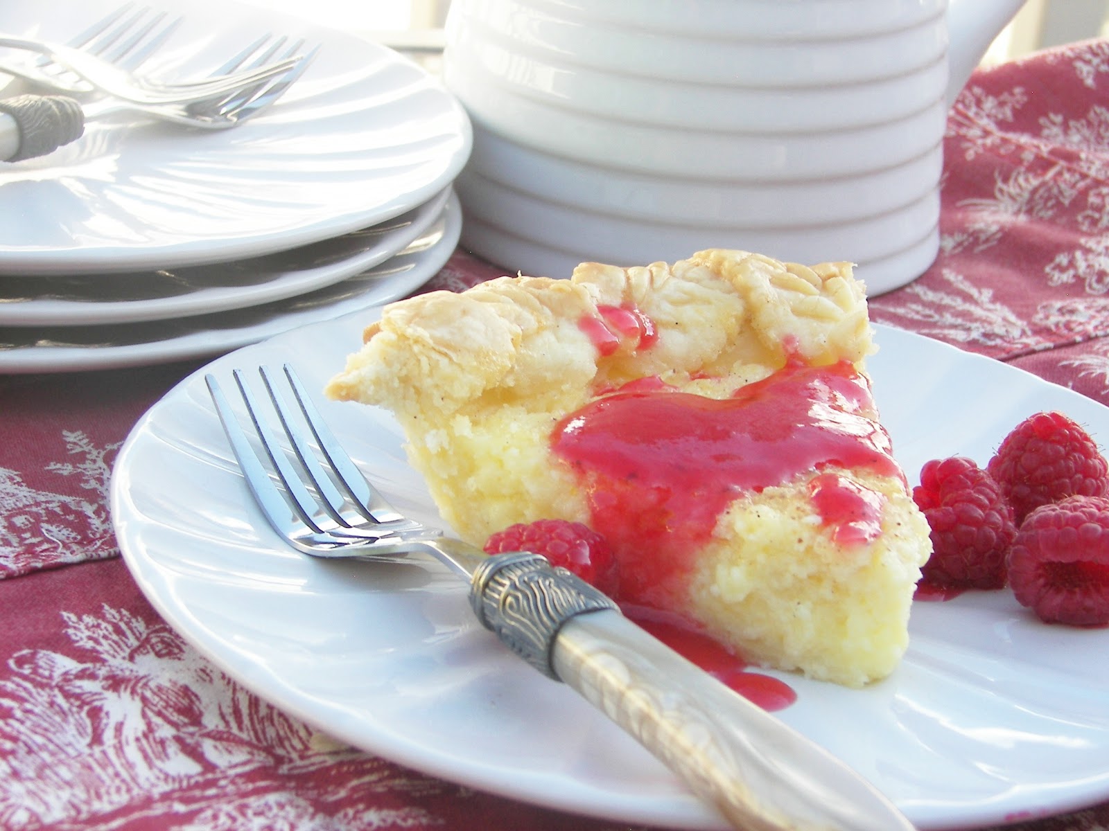 Red Couch Recipes Martha's Buttermilk Pie