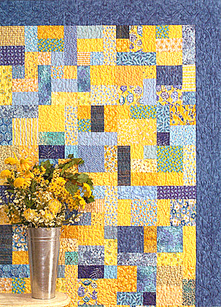 Brick Box Image: Free Yellow Brick Road Quilt Pattern