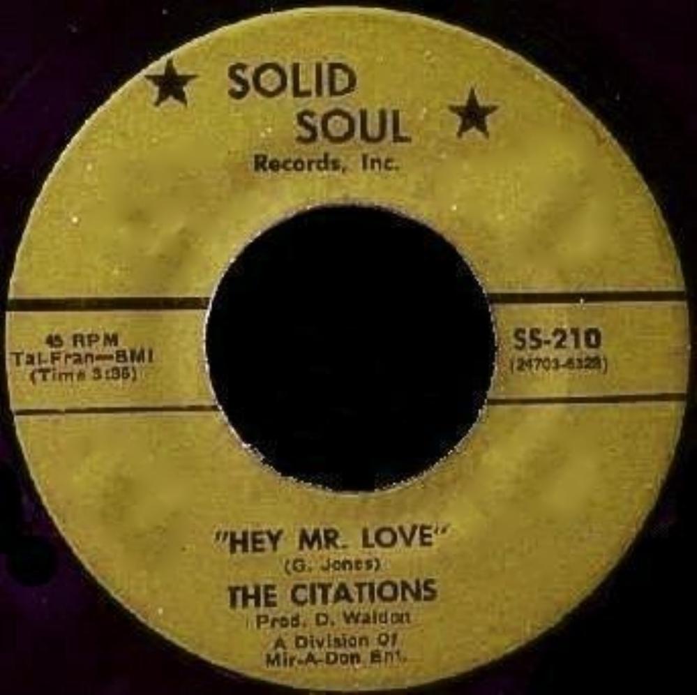 The Citations Hey Mr Love Two For The Road The Citations Hey Mr Love Two For The Road