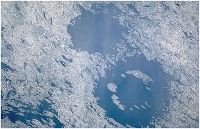 Clearwater lakes, Canada