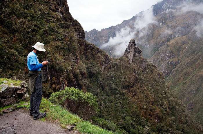 inca trail machu picchu peru