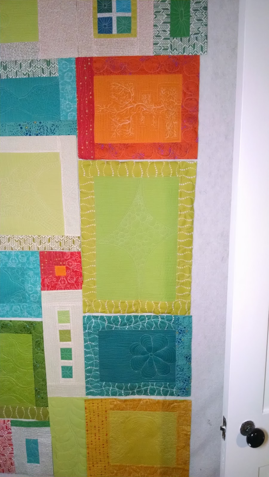 Color Me Quilty Quilt As You Go with Fleece Backing