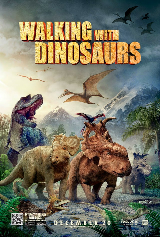 La película Walking With Dinosaurs 3D ( Caminando entre dinosaurios ) La película Walking With Dinosaurs 3D ( Caminando entre dinosaurios )