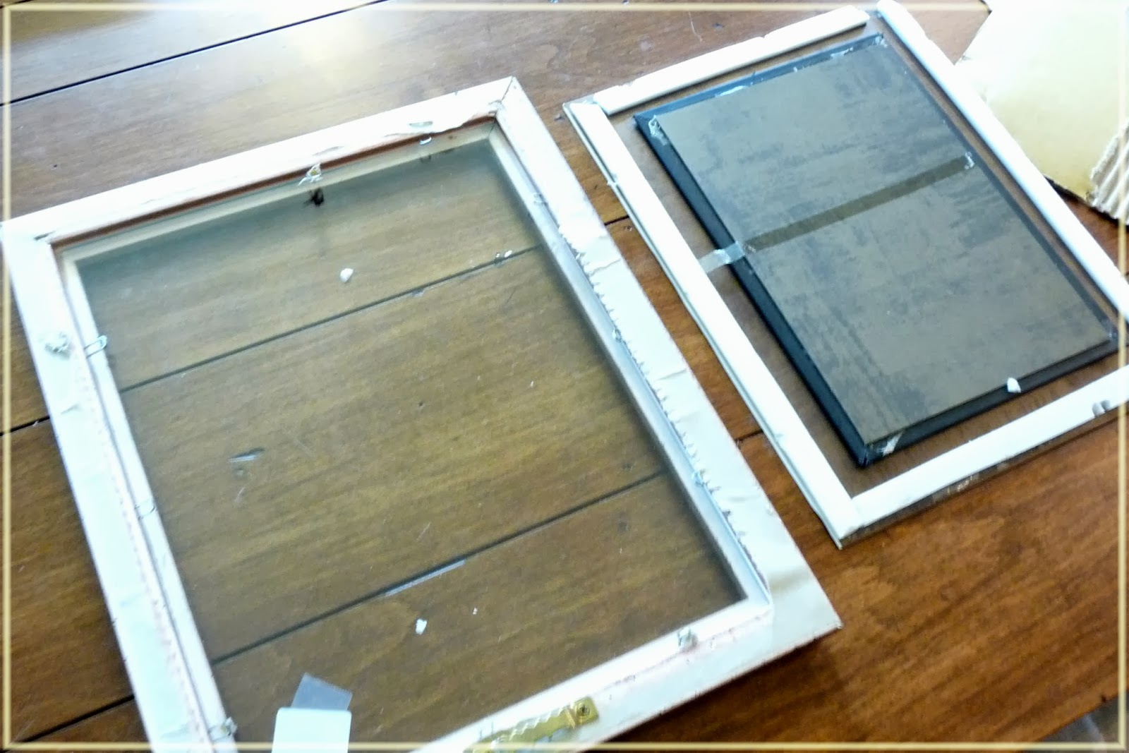 DIY FunkyFun Framed Whiteboards BlogHer