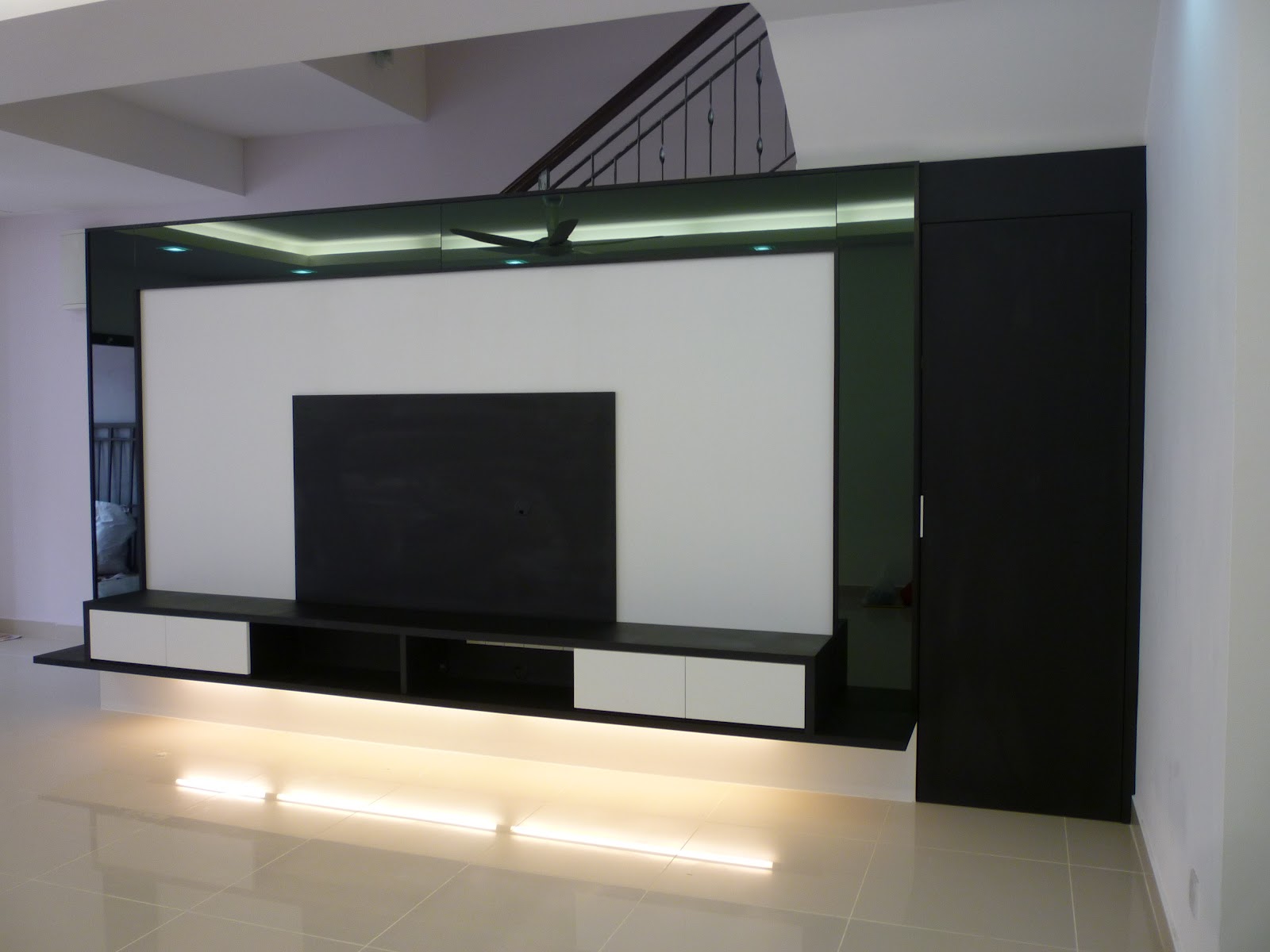Kitchen glass cabinets TV Cabinet