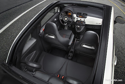 Fiat 500c Abarth Cabrio interior